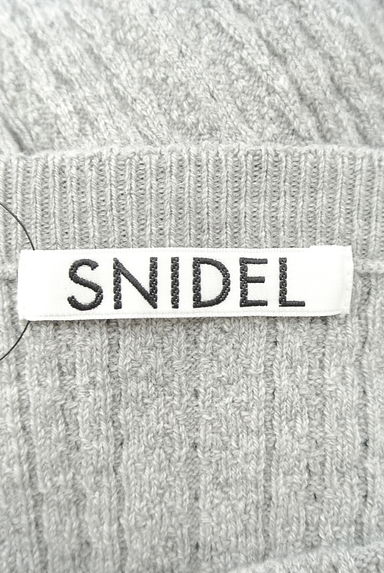 Snidel（スナイデル）の古着「デコルテ開きベルスリーブニット（ニット）」大画像６へ