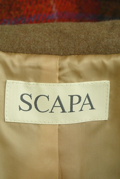 SCAPA（スキャパ）の古着「ハリスツイードショートダッフルコート（コート）」大画像６へ