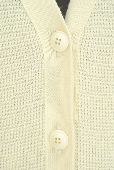 BLUE LABEL CRESTBRIDGE（ブルーレーベル・クレストブリッジ）の古着「ベーシックロングニットカーディガン（カーディガン・ボレロ）」大画像４へ