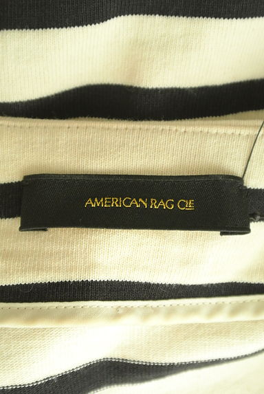 AMERICAN RAG CIE（アメリカンラグシー）の古着「ショルダーファスナーボーダーワンピ（ワンピース・チュニック）」大画像６へ
