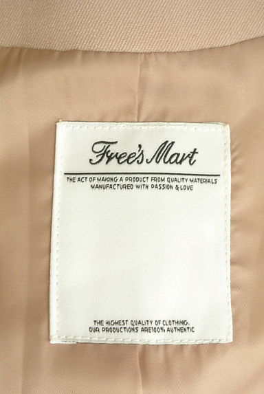 FREE'S MART（フリーズマート）の古着「シンプルきれいめノーカラーロングコート（コート）」大画像６へ