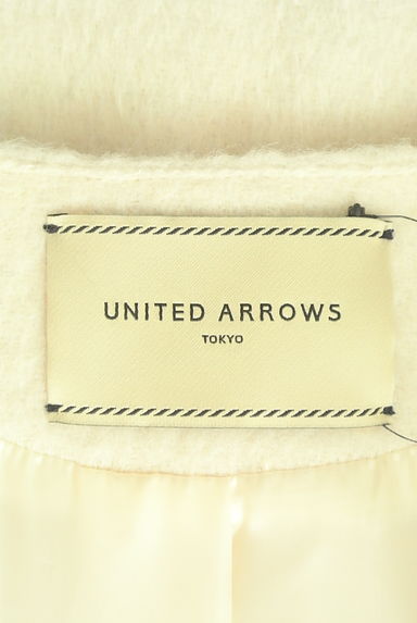 UNITED ARROWS（ユナイテッドアローズ）の古着「ふんわりノーカラーロングコート（コート）」大画像６へ