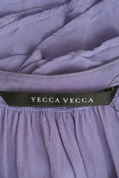 YECCA VECCA（イェッカヴェッカ）の古着「５分袖ギャザーレーヨンブラウス（ブラウス）」大画像６へ