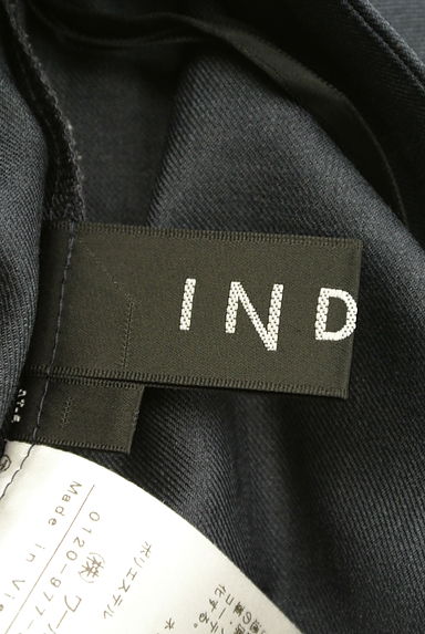 INDIVI（インディヴィ）の古着「ミモレ丈タックワイドパンツ（パンツ）」大画像６へ