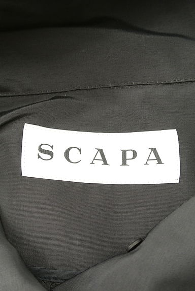 SCAPA（スキャパ）の古着「艶デザインショートブルゾン（ブルゾン・スタジャン）」大画像６へ