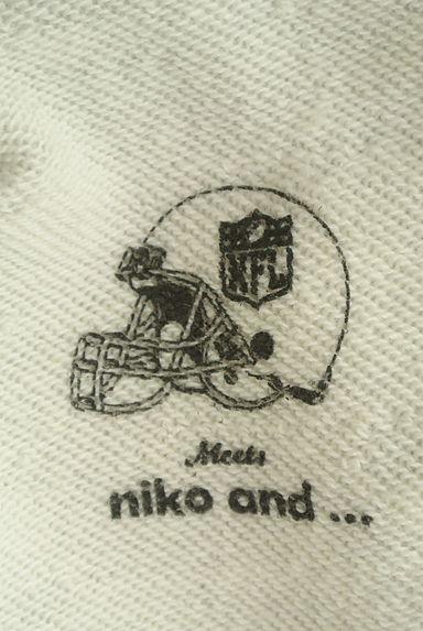 niko and...（ニコ アンド）の古着「イルカプリントオーバーサイズスウェット（スウェット・パーカー）」大画像６へ