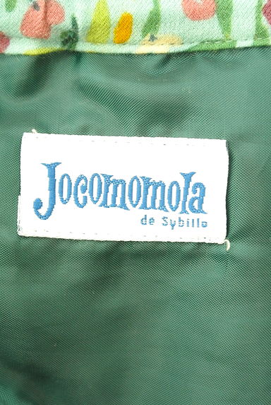 Jocomomola（ホコモモラ）の古着「お花畑プリントひざ丈フレアスカート（スカート）」大画像６へ