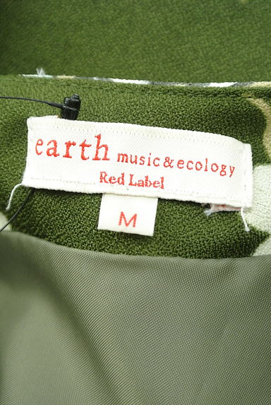 earth music&ecology（アースミュージック＆エコロジー）の古着「花柄エンパイアミニワンピース（ワンピース・チュニック）」大画像６へ