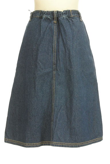 MERCURYDUO（マーキュリーデュオ）の古着「Aライン膝下デニムスカート（スカート）」大画像２へ
