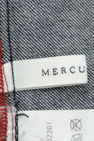 MERCURYDUO（マーキュリーデュオ）の古着「Aライン膝下デニムスカート（スカート）」大画像６へ