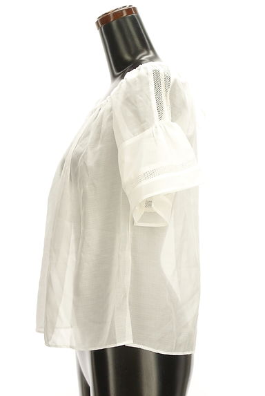 MERCURYDUO（マーキュリーデュオ）の古着「透かし袖シアーカットソー（カットソー・プルオーバー）」大画像３へ