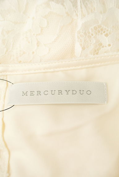MERCURYDUO（マーキュリーデュオ）の古着「総レース七分袖カットソー（カットソー・プルオーバー）」大画像６へ