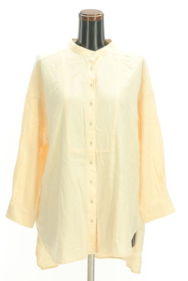 SM2（サマンサモスモス）の古着「バンドカラ―テールカットオーバーサイズシャツ（カジュアルシャツ）」大画像１へ