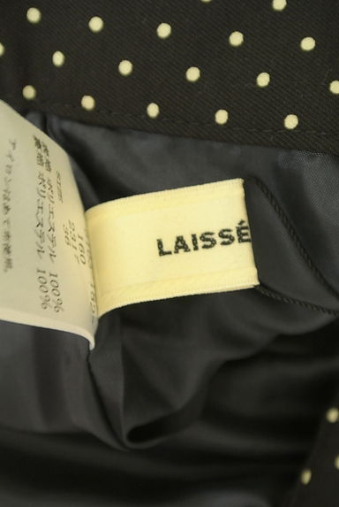 LAISSE PASSE（レッセパッセ）の古着「ウエストリボンサスペンダー付きワイドパンツ（オーバーオール・サロペット）」大画像６へ