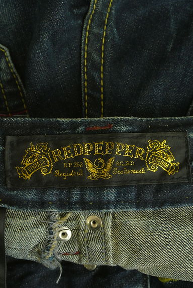 RED PEPPER（レッドペッパー）の古着「ロゴ刺繍入りブーツカットデニム（デニムパンツ）」大画像６へ