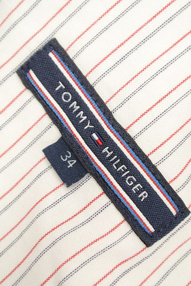 TOMMY HILFIGER（トミーヒルフィガー）の古着「ストライプクロップドパンツ（パンツ）」大画像６へ