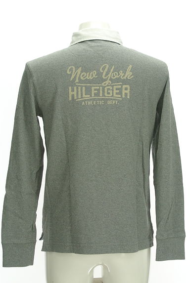 TOMMY HILFIGER（トミーヒルフィガー）の古着「ロゴプリントポロシャツ（ポロシャツ）」大画像２へ