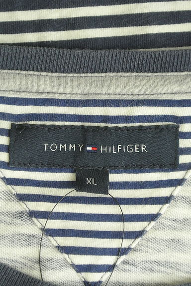 TOMMY HILFIGER（トミーヒルフィガー）の古着「イカリマークマリンボーダーTシャツ（Ｔシャツ）」大画像６へ