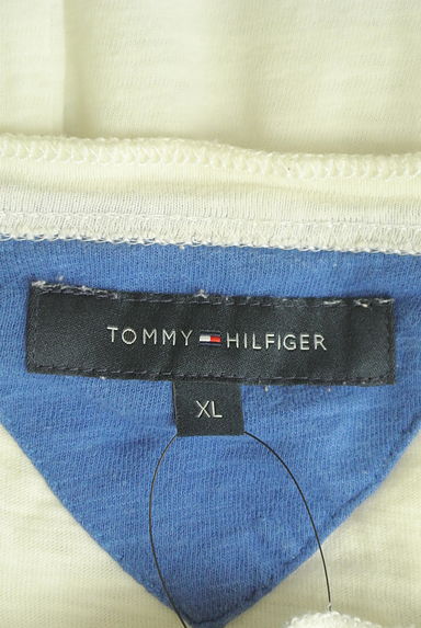 TOMMY HILFIGER（トミーヒルフィガー）の古着「ヘンリーネックTシャツ（Ｔシャツ）」大画像６へ