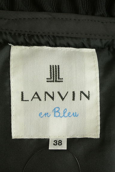 LANVIN en Bleu（ランバンオンブルー）の古着「千鳥柄切替キルティングロングコート（コート）」大画像６へ