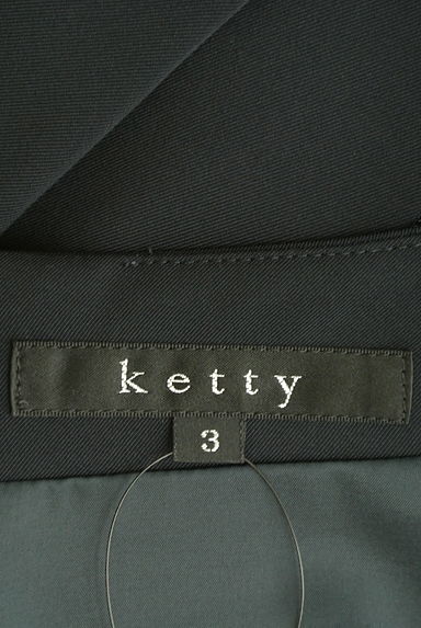 ketty（ケティ）の古着「９分袖タックフレア膝下ワンピース（ワンピース・チュニック）」大画像６へ