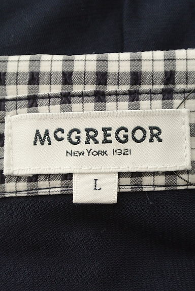 McGREGOR（マックレガー）の古着「チェック切替9分袖シャツ（ブラウス）」大画像６へ
