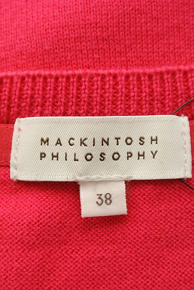 MACKINTOSH PHILOSOPHY（マッキントッシュ フィロソフィー）の古着「半袖ハイゲージニット（ニット）」大画像６へ