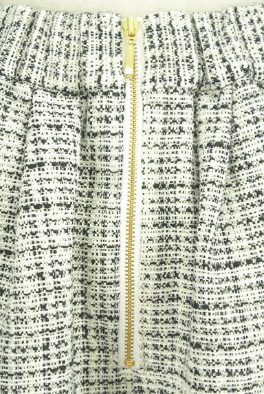 Te chichi（テチチ）の古着「モノトーンツイード膝丈スカート（スカート）」大画像５へ