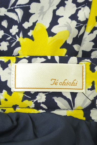 Te chichi（テチチ）の古着「花柄膝丈シフォンスカート（スカート）」大画像６へ