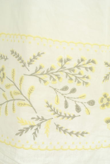 SM2（サマンサモスモス）の古着「スカラップ花刺繍ロングスカート（ロングスカート・マキシスカート）」大画像５へ
