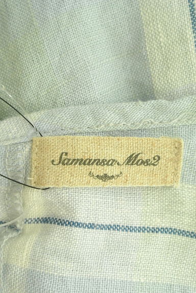 SM2（サマンサモスモス）の古着「後ろ編み上げ麻ロングワンピース（ワンピース・チュニック）」大画像６へ