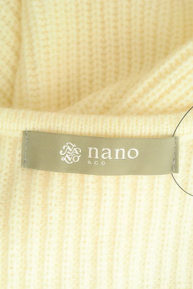nano・universe（ナノユニバース）の古着「ベーシックＶネックニットプルオーバー（ニット）」大画像６へ