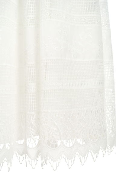SLOBE IENA（スローブイエナ）の古着「刺繍レース綿混ロングスカート（ロングスカート・マキシスカート）」大画像５へ
