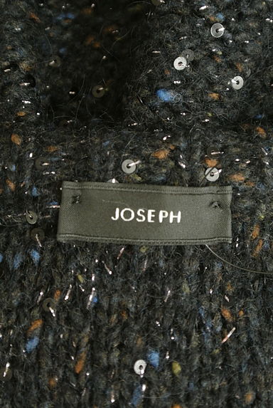 JOSEPH（ジョゼフ）の古着「スパンコールミックスVネックニット（セーター）」大画像６へ