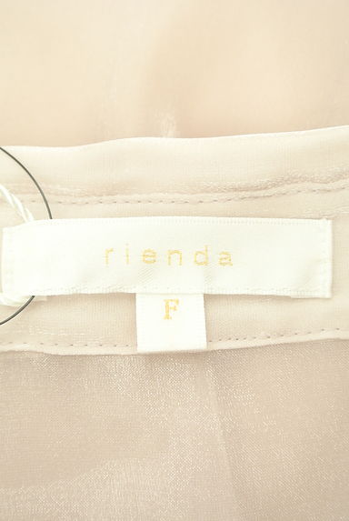 rienda（リエンダ）の古着「光沢オーガンジーパフスリブラウス（ブラウス）」大画像６へ