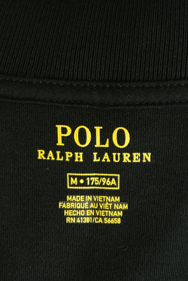 POLO RALPH LAUREN（ポロラルフローレン）の古着「リブ襟ジップアップパーカー（スウェット・パーカー）」大画像６へ