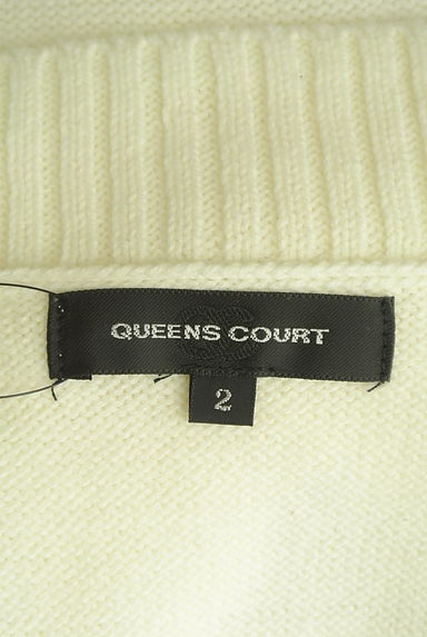 QUEENS COURT（クイーンズコート）の古着「Ｔシャツ＋Ｖネックベスト＋微光沢スカートセット（セットアップ（ジャケット＋スカート））」大画像６へ