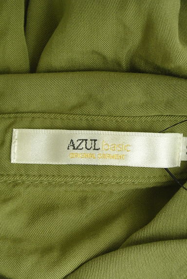 AZUL by moussy（アズールバイマウジー）の古着「ロールアップフラップポケットシャツ（カジュアルシャツ）」大画像６へ