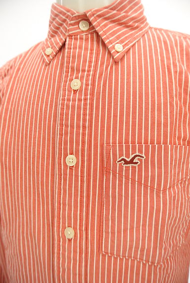 Hollister Co.（ホリスター）の古着「ストライプボタンダウンシャツ（カジュアルシャツ）」大画像４へ