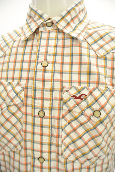 Hollister Co.（ホリスター）の古着「半袖チェックシャツ（カジュアルシャツ）」大画像４へ