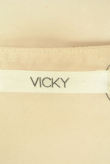 VICKY（ビッキー）の古着「リボンドレープ袖カットソー（カットソー・プルオーバー）」大画像６へ