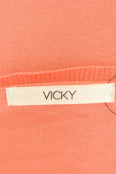 VICKY（ビッキー）の古着「なめらかフレンチスリーブニット（ニット）」大画像６へ