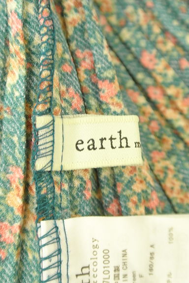 earth music&ecology（アースミュージック＆エコロジー）の古着「小花柄プリーツミニスカート（ミニスカート）」大画像６へ
