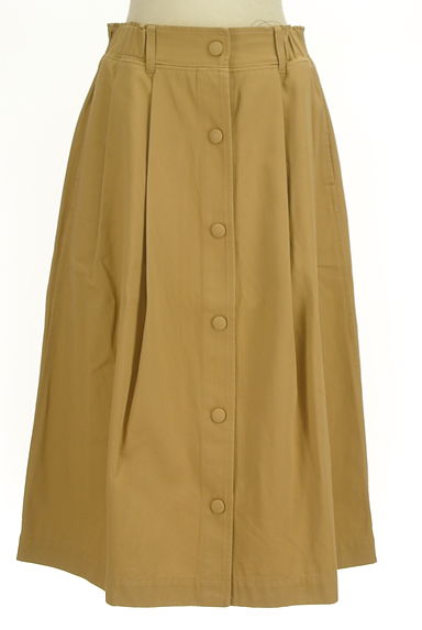 Traditional Weatherwear（トラディショナルウェザーウェア）の古着「フロントボタンミモレチノスカート（ロングスカート・マキシスカート）」大画像１へ
