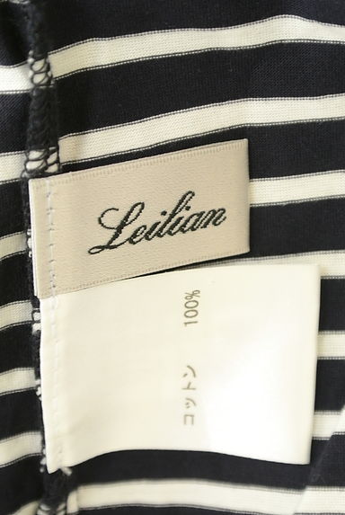 LEILIAN（レリアン）の古着「ドルマンボーダーカットソー（カットソー・プルオーバー）」大画像６へ