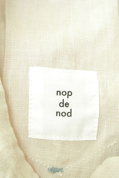 nop de nod（ノップドゥノッド）の古着「ゆったりバンドカラーシャツ（ブラウス）」大画像６へ