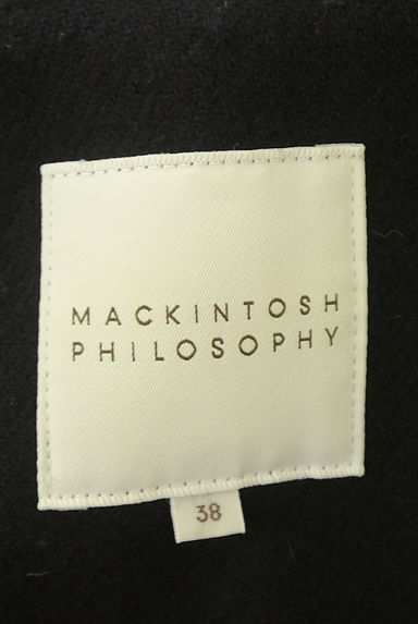 MACKINTOSH PHILOSOPHY（マッキントッシュ フィロソフィー）の古着「ノーカラーシンプルロングコート（コート）」大画像６へ