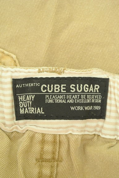 CUBE SUGAR（キューブシュガー）の古着「色切替ハーフパンツ（ショートパンツ・ハーフパンツ）」大画像６へ
