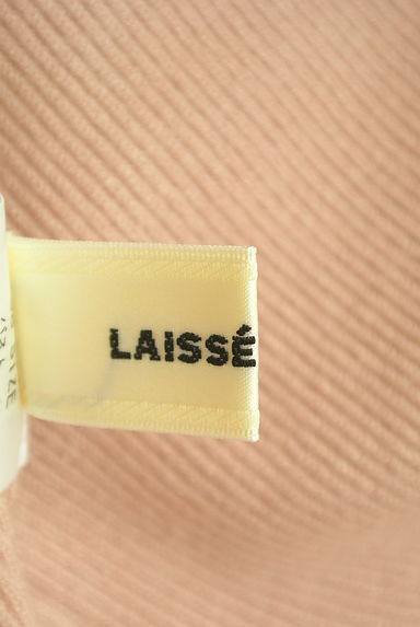 LAISSE PASSE（レッセパッセ）の古着「レースVネックニットプルオーバー（ニット）」大画像６へ