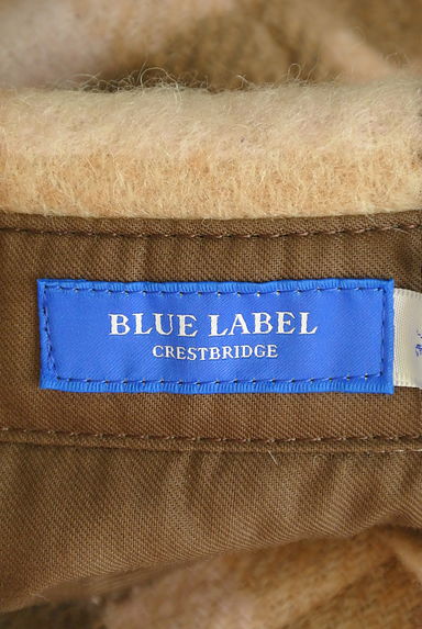 BLUE LABEL CRESTBRIDGE（ブルーレーベル・クレストブリッジ）の古着「ウエストリボンミドル丈起毛コート（コート）」大画像６へ